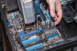 Placa-mãe, instalação da placa-mãe