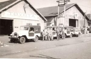 Fábrica de montagem da Toyota no Brasil, 1959